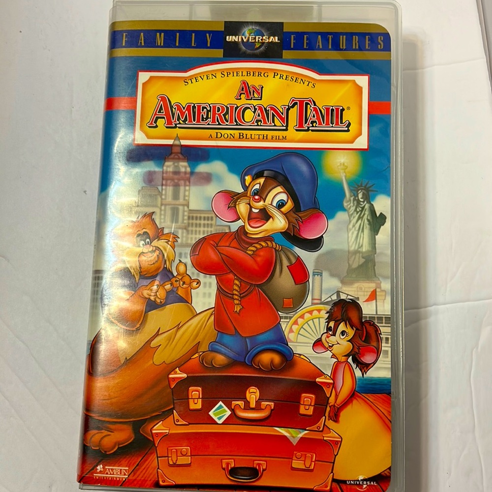 An American Tail 1998 VHS great condition AS IS been saved away in the closet